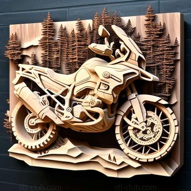 3D модель BMW R 1250 GS Adventure (STL)